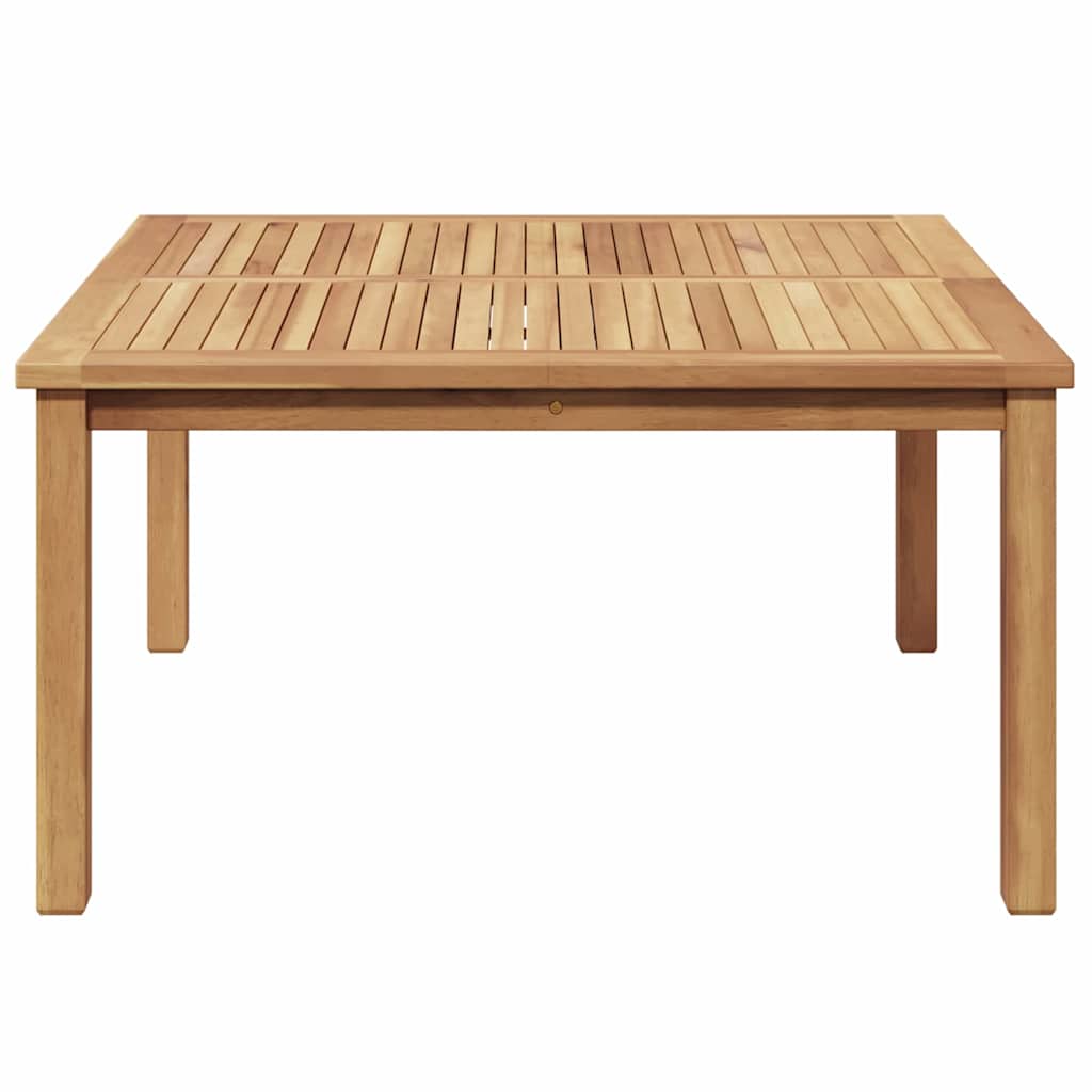 vidaXL Table basse Marron 85 x 85 x 45 cm Bois de teck solide - Image 6