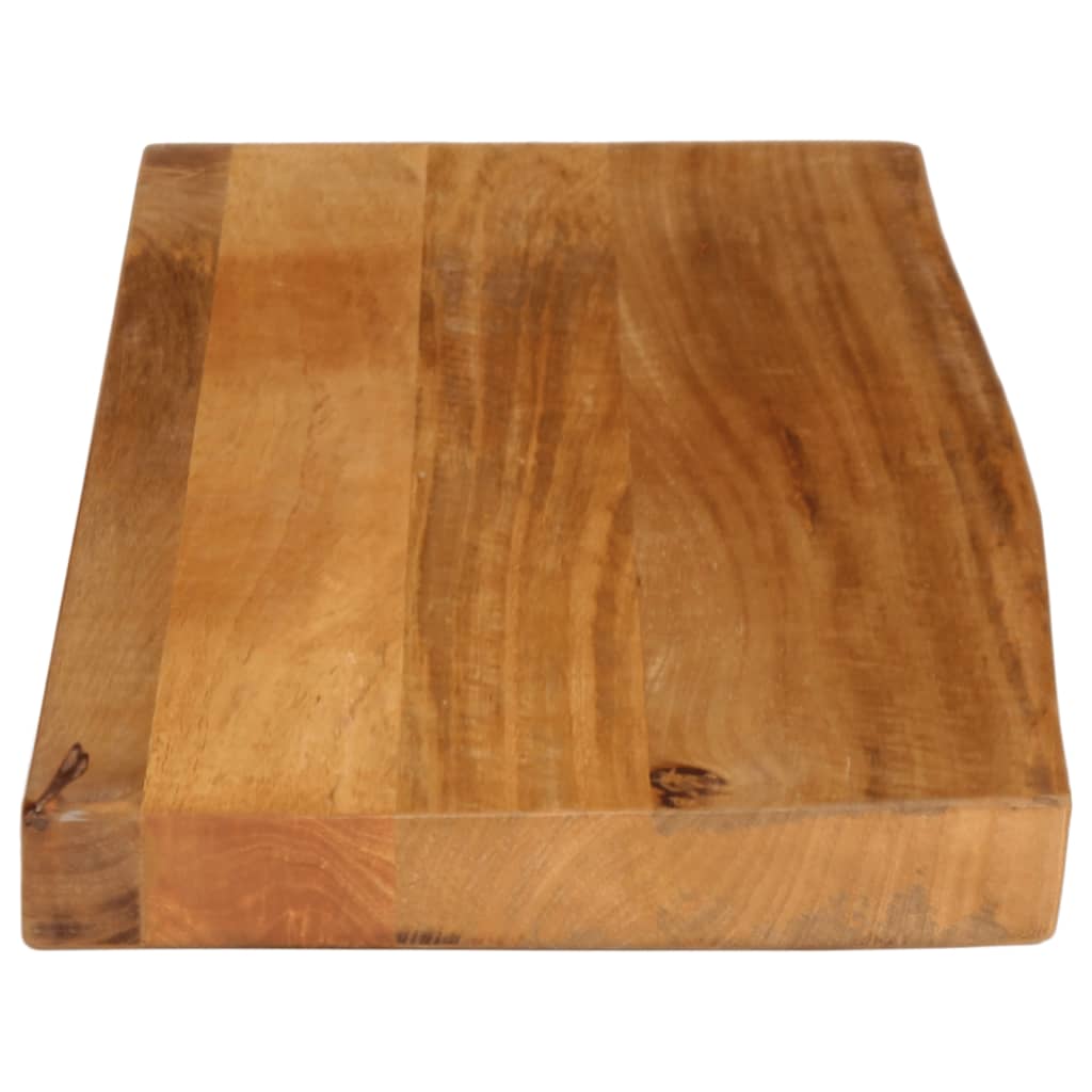 vidaXL Tablero de mesa borde natural madera maciza mango 70x40x3,8 cm - Image 4