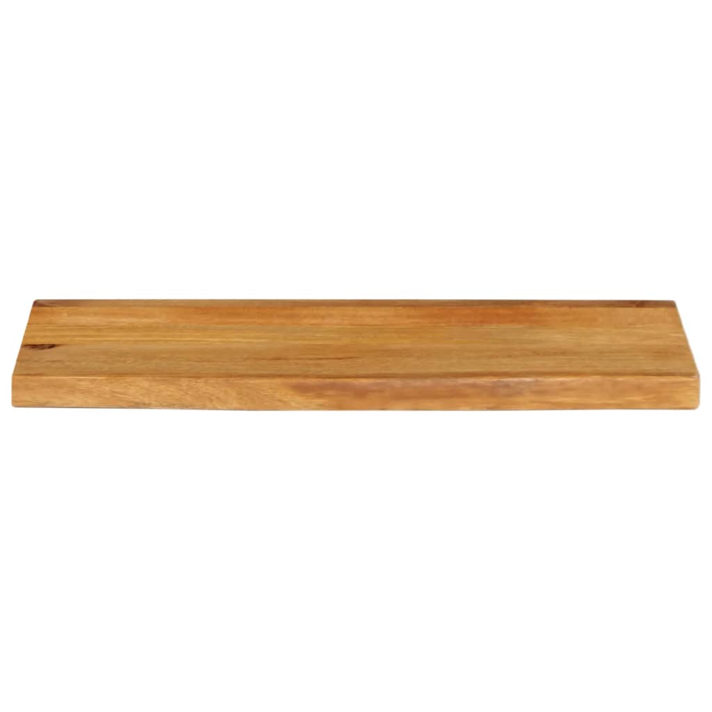 vidaXL Tablero de mesa borde natural madera maciza mango 70x40x3,8 cm - Image 3