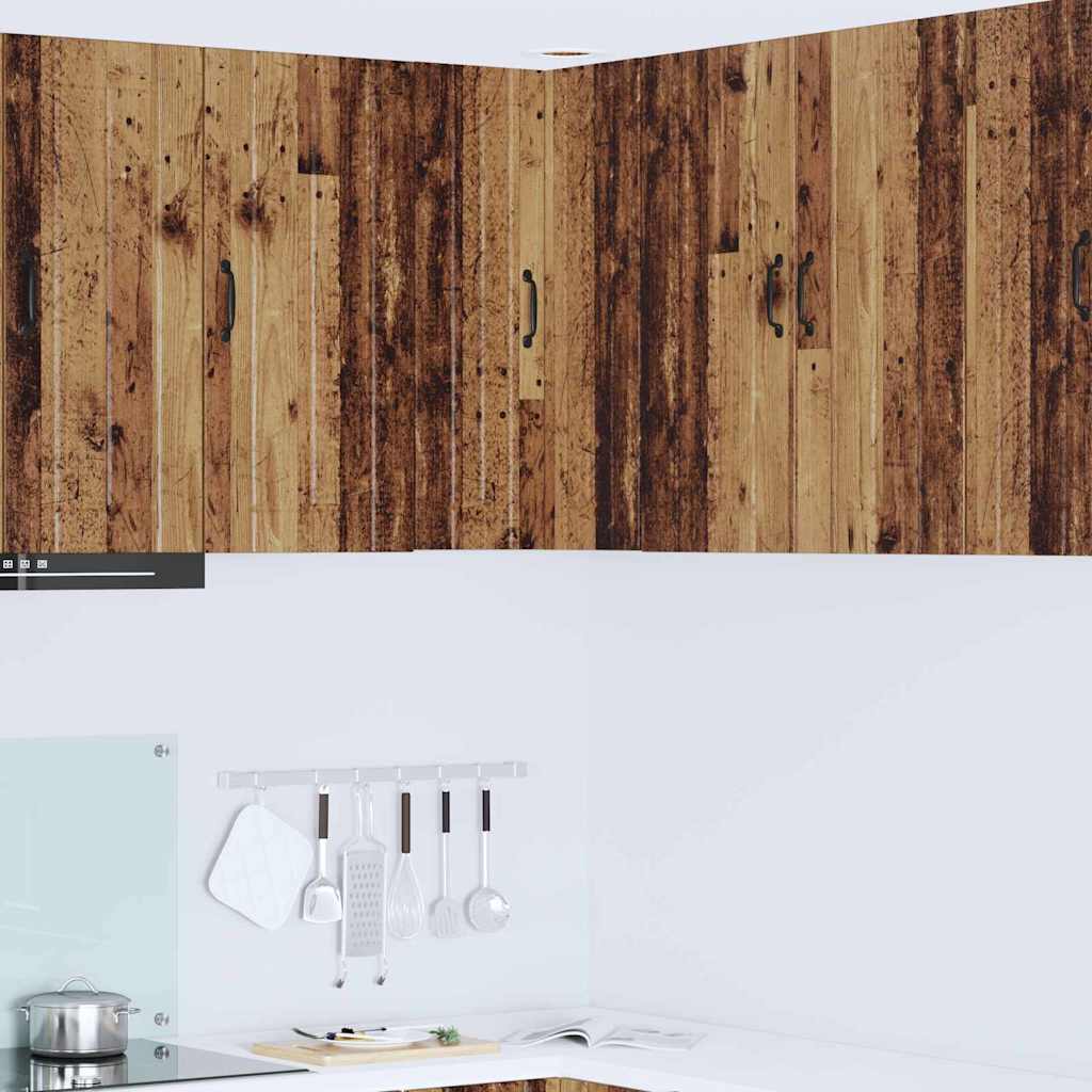 vidaXL Küchenschrank mit Regal Altholz 57 x 57 x 80 cm Holzwerkstoff