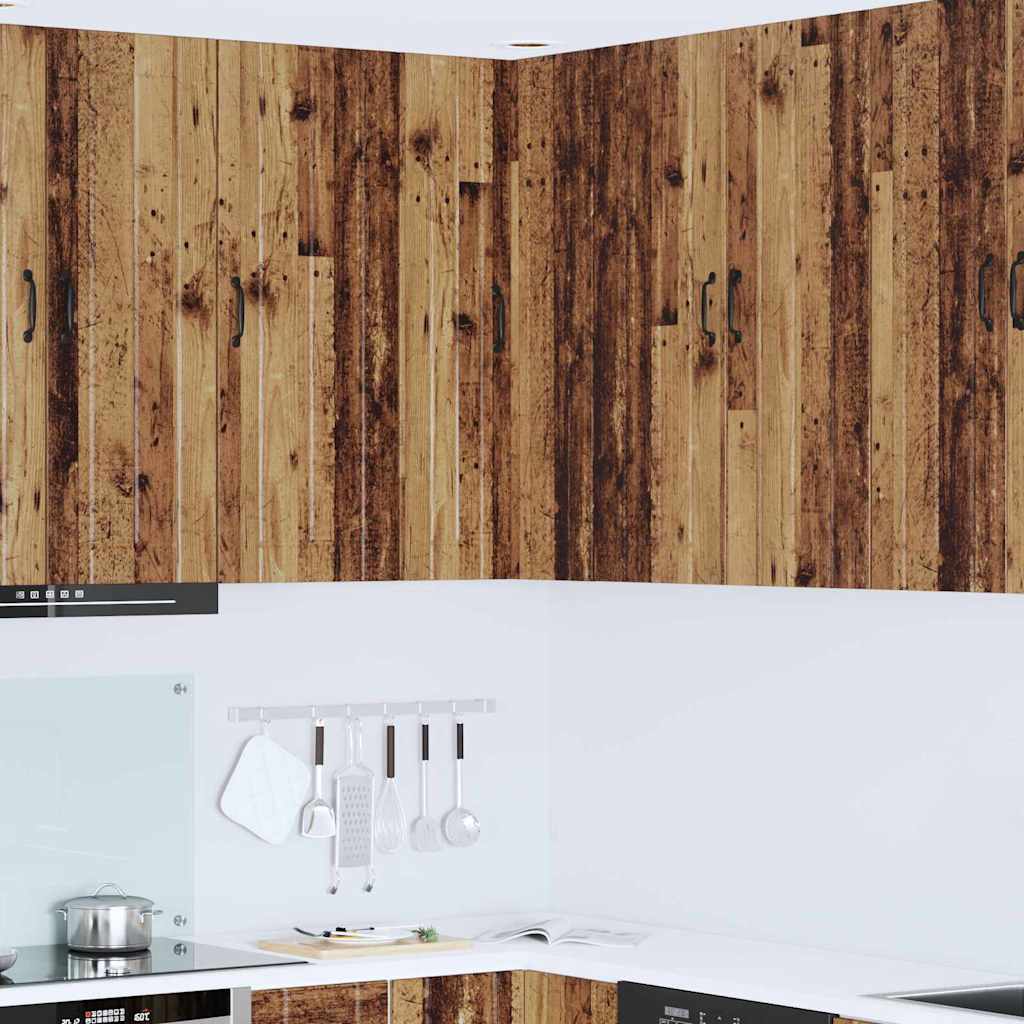 vidaXL Küchenschrank mit Regal Altholz 57 x 57 x 100 cm Holzwerkstoff