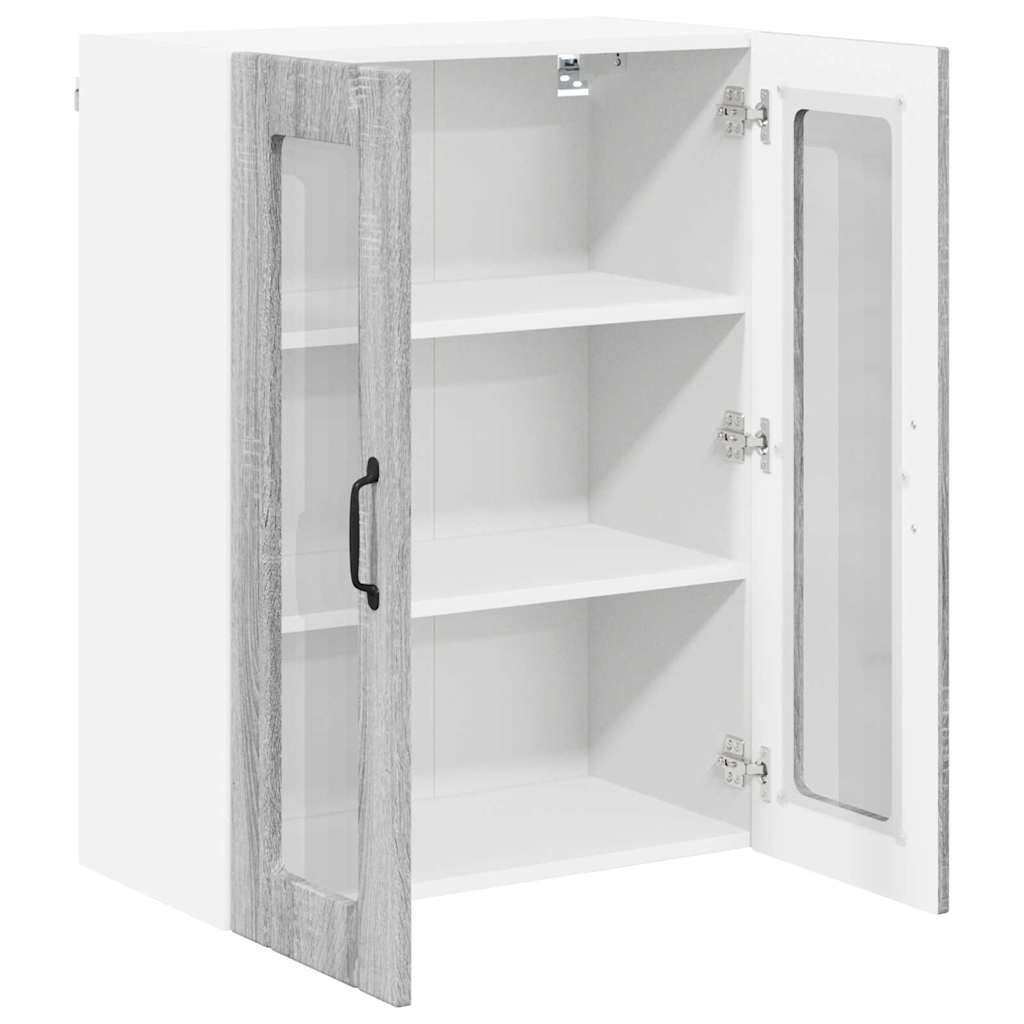 vidaXL Küchenschrank Graues Sonoma 60 x 31 x 80 cm Holzwerkstoff - Image 5