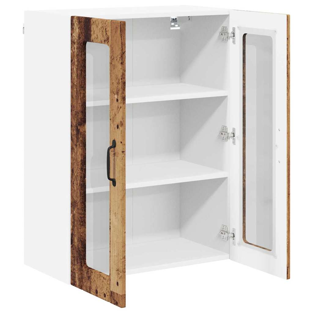 vidaXL Küchenschrank mit Regal Altholz 60 x 31 x 80 cm Holzwerkstoff - Image 5