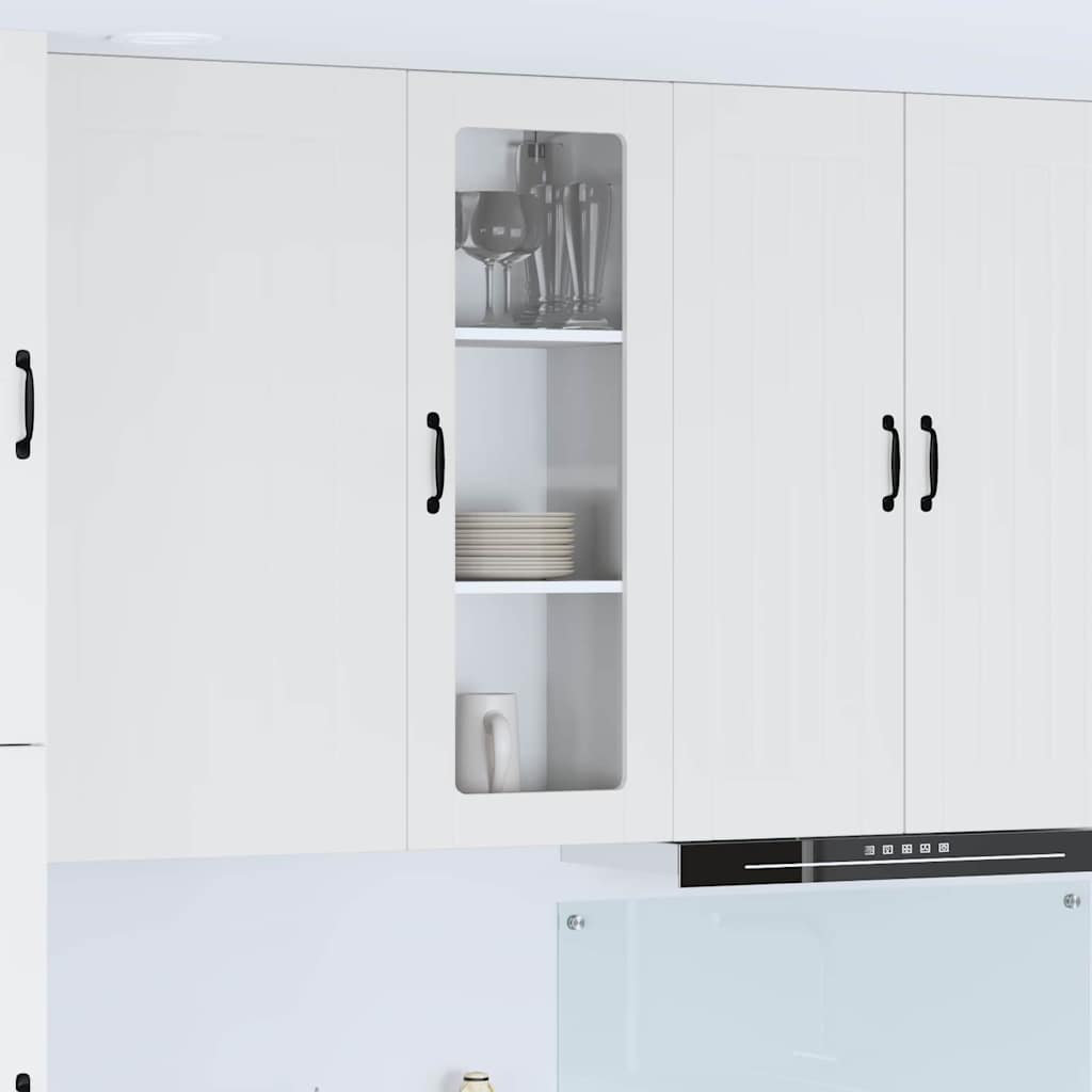 vidaXL Küchenschrank mit Regal Weiß 40 x 31 x 100 cm Holzwerkstoff