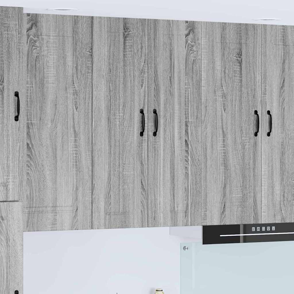 vidaXL Küchenschrank Graues Sonoma 60 x 31 x 100 cm Holzwerkstoff