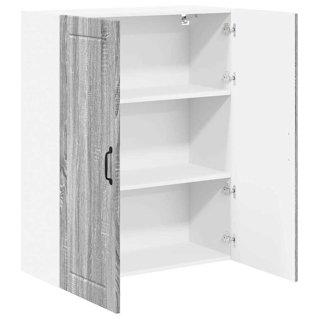 vidaXL Küchenschrank Graues Sonoma 80 x 31 x 100 cm Holzwerkstoff - Image 5
