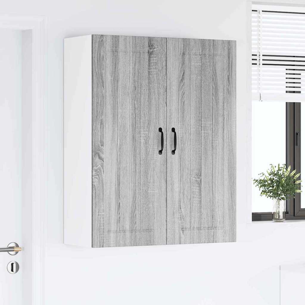 vidaXL Küchenschrank Graues Sonoma 80 x 31 x 100 cm Holzwerkstoff - Image 4