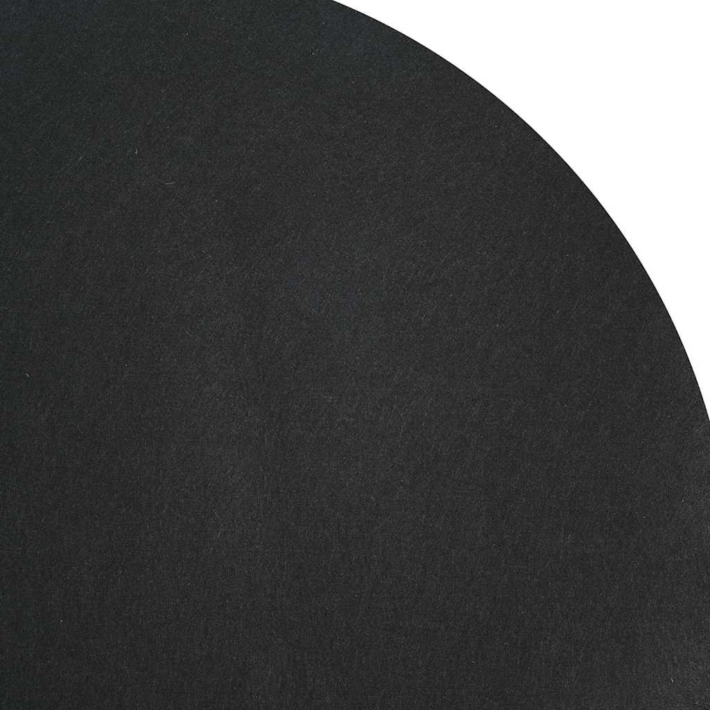 vidaXL Bodenfolie für Pools Schwarz Ø 610 cm Polyester-Geotextil - Image 6
