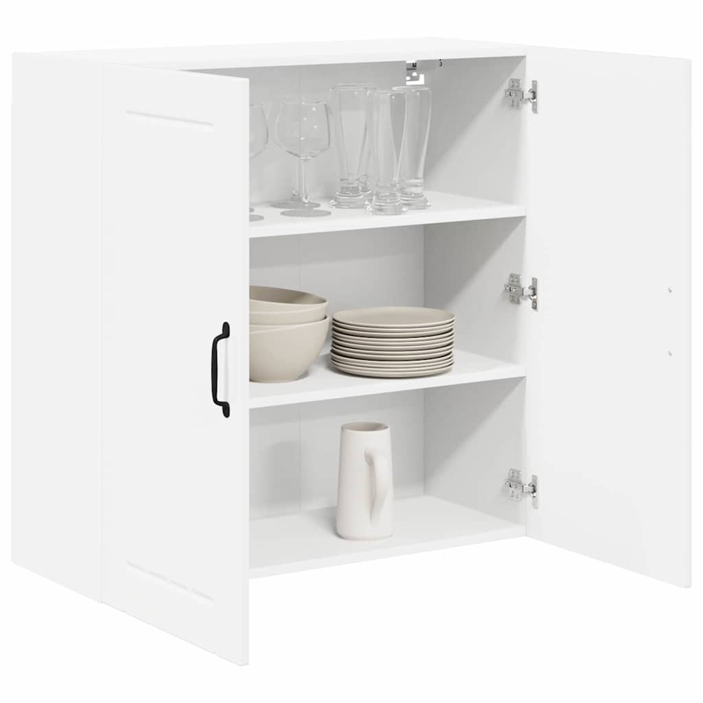 vidaXL Küchenschrank Hochglanz Weiß 80 x 31 x 80 cm Holzwerkstoff - Image 3