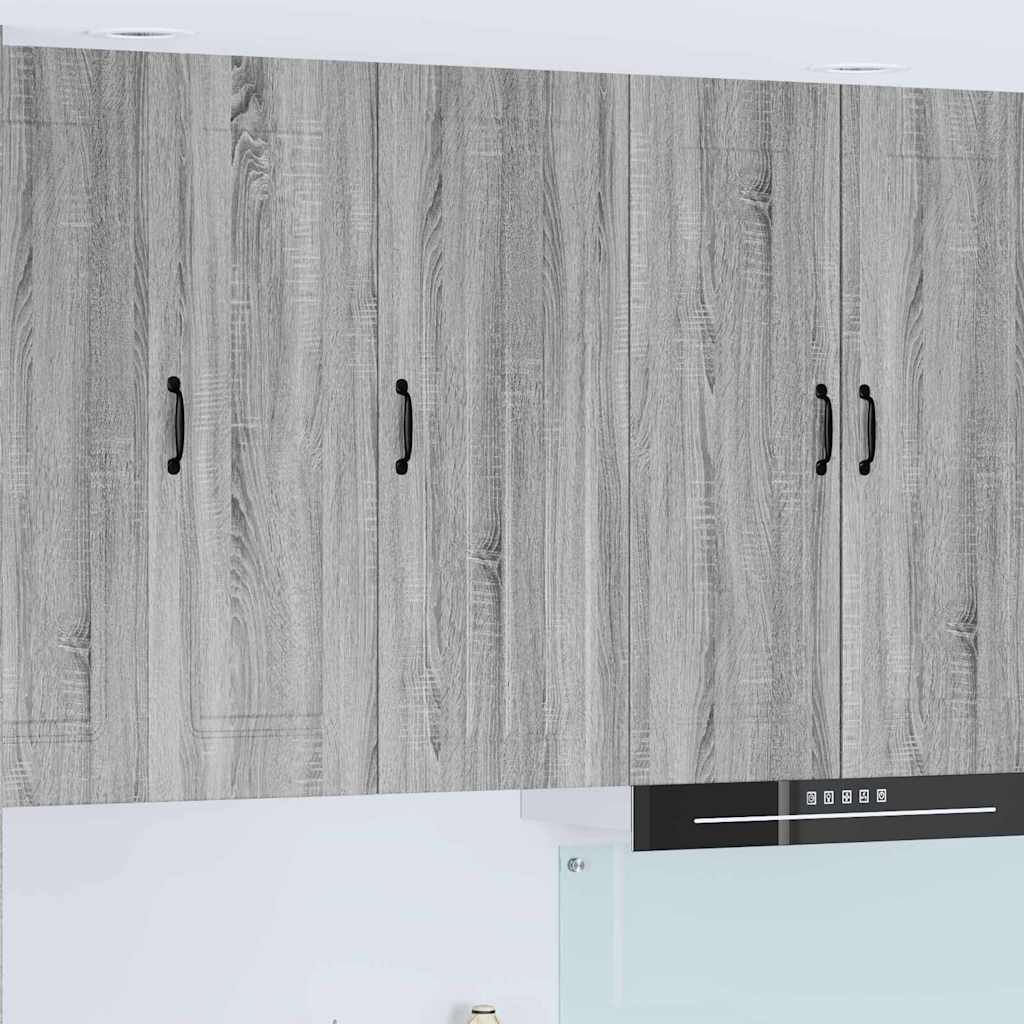 vidaXL Küchenschrank Graues Sonoma 40 x 31 x 100 cm Holzwerkstoff