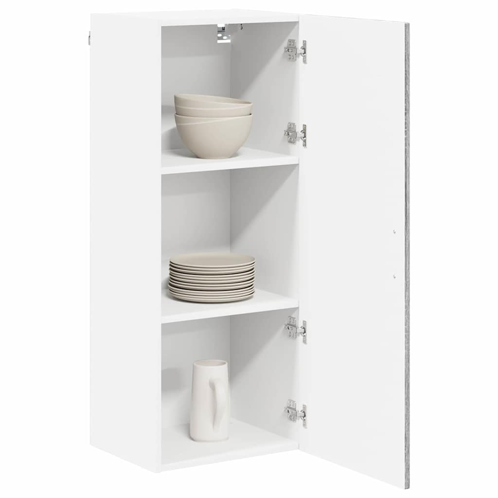 vidaXL Küchenschrank Graues Sonoma 40 x 31 x 100 cm Holzwerkstoff - Image 3