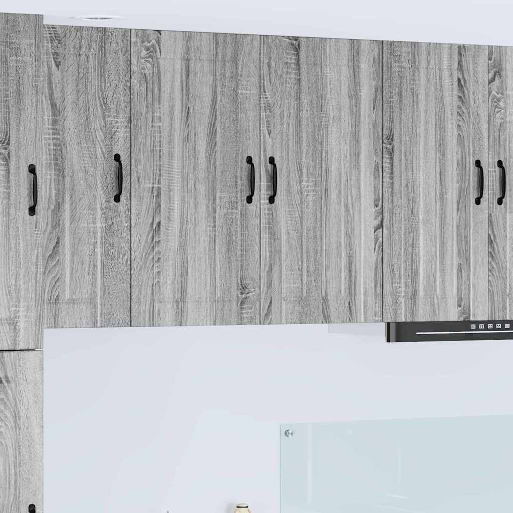vidaXL Küchenschrank Graues Sonoma 80 x 31 x 80 cm Holzwerkstoff
