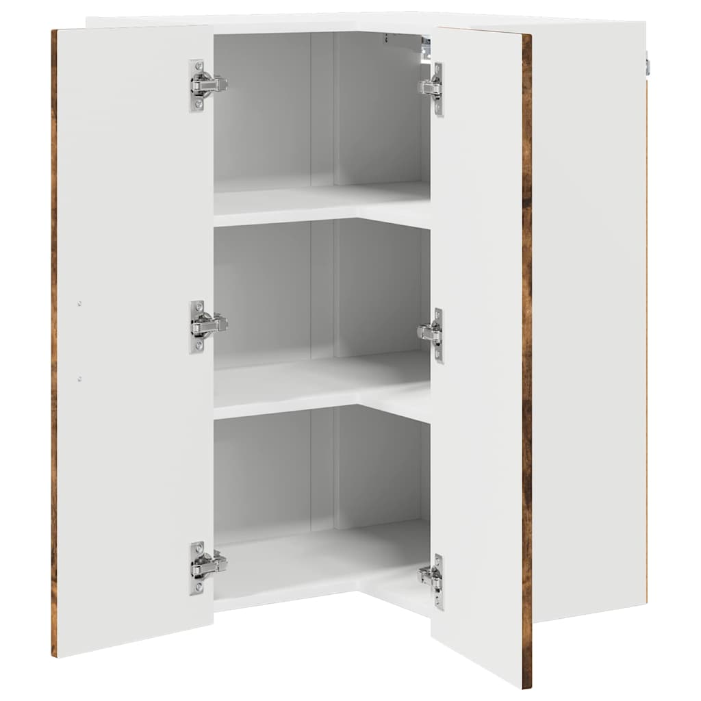 vidaXL Küchenschrank Geräucherte Eiche 57 x 57 x 80 cm Holzwerkstoff - Image 5
