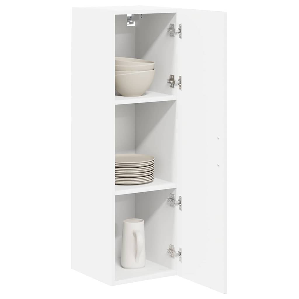 vidaXL Küchenschrank Hochglanz Weiß 30 x 31 x 100 cm Holzwerkstoff - Image 3