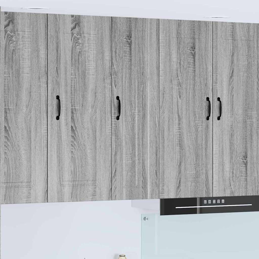 vidaXL Küchenschrank Graues Sonoma 30 x 31 x 100 cm Holzwerkstoff
