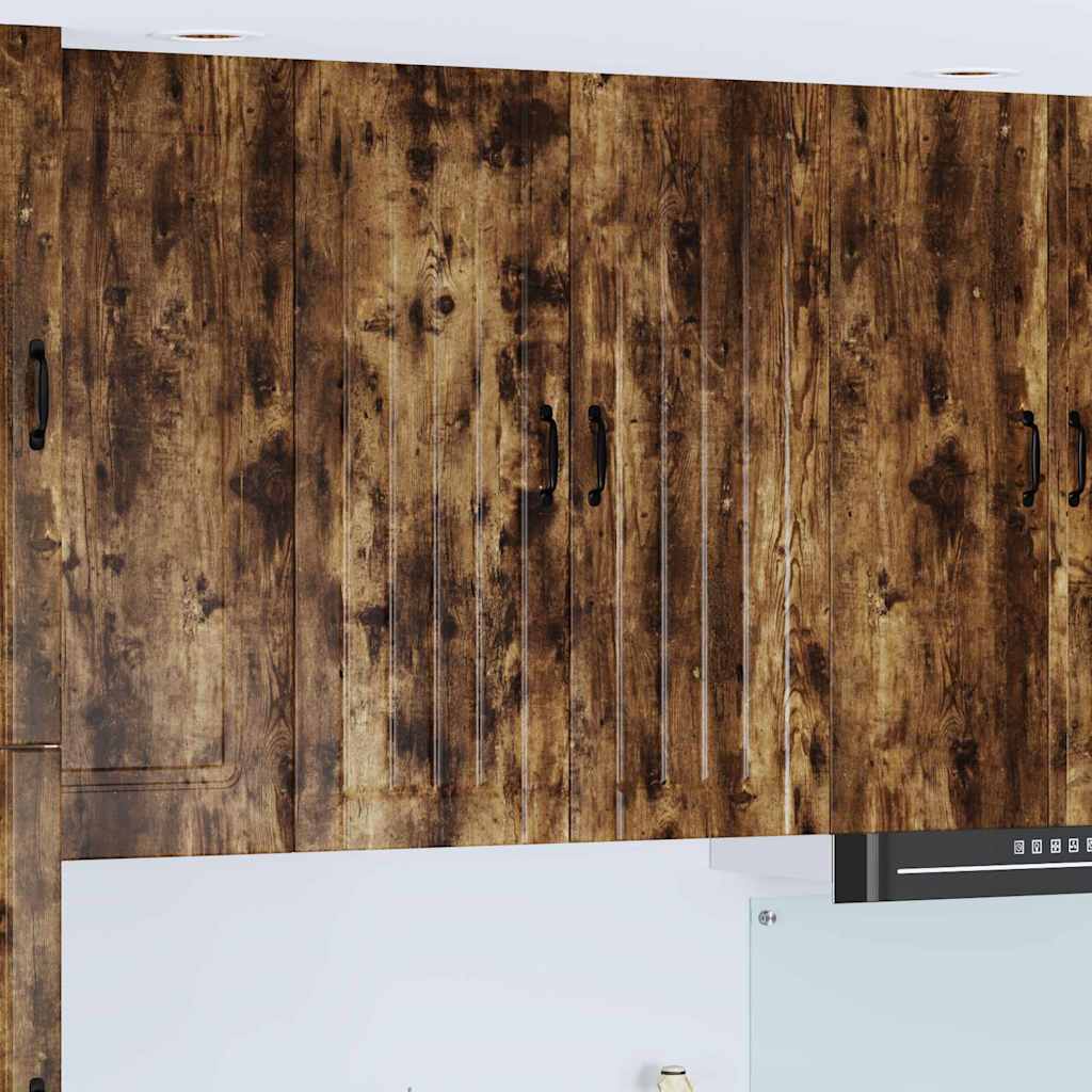vidaXL Küchenschrank Geräucherte Eiche 80 x 31 x 100 cm Holzwerkstoff