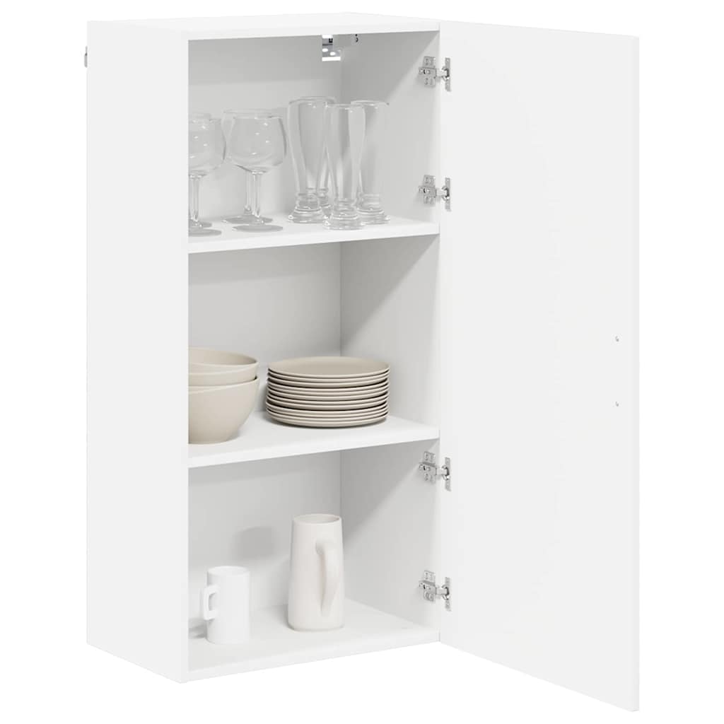 vidaXL Küchenschrank mit Regal Weiß 50 x 31 x 100 cm Holzwerkstoff - Image 3