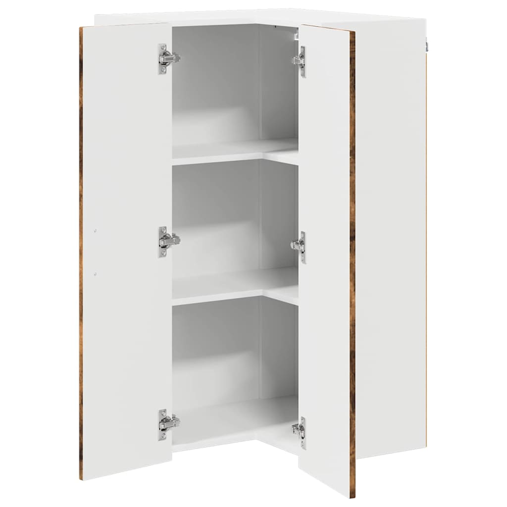 vidaXL Küchenschrank Geräucherte Eiche 57 x 57 x 100 cm Holzwerkstoff - Image 5