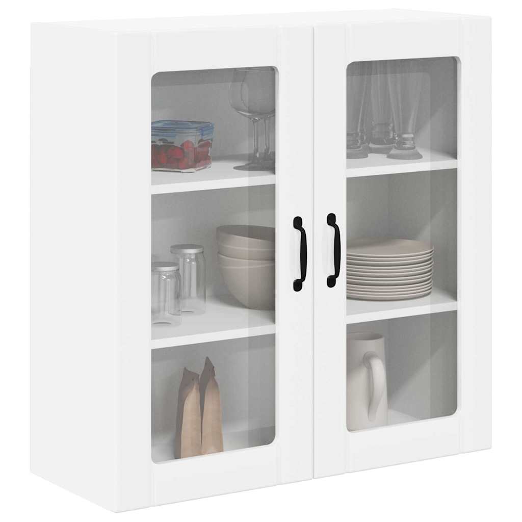 vidaXL Küchenschrank Hochglanz Weiß 80 x 31 x 80 cm Holzwerkstoff - Image 3