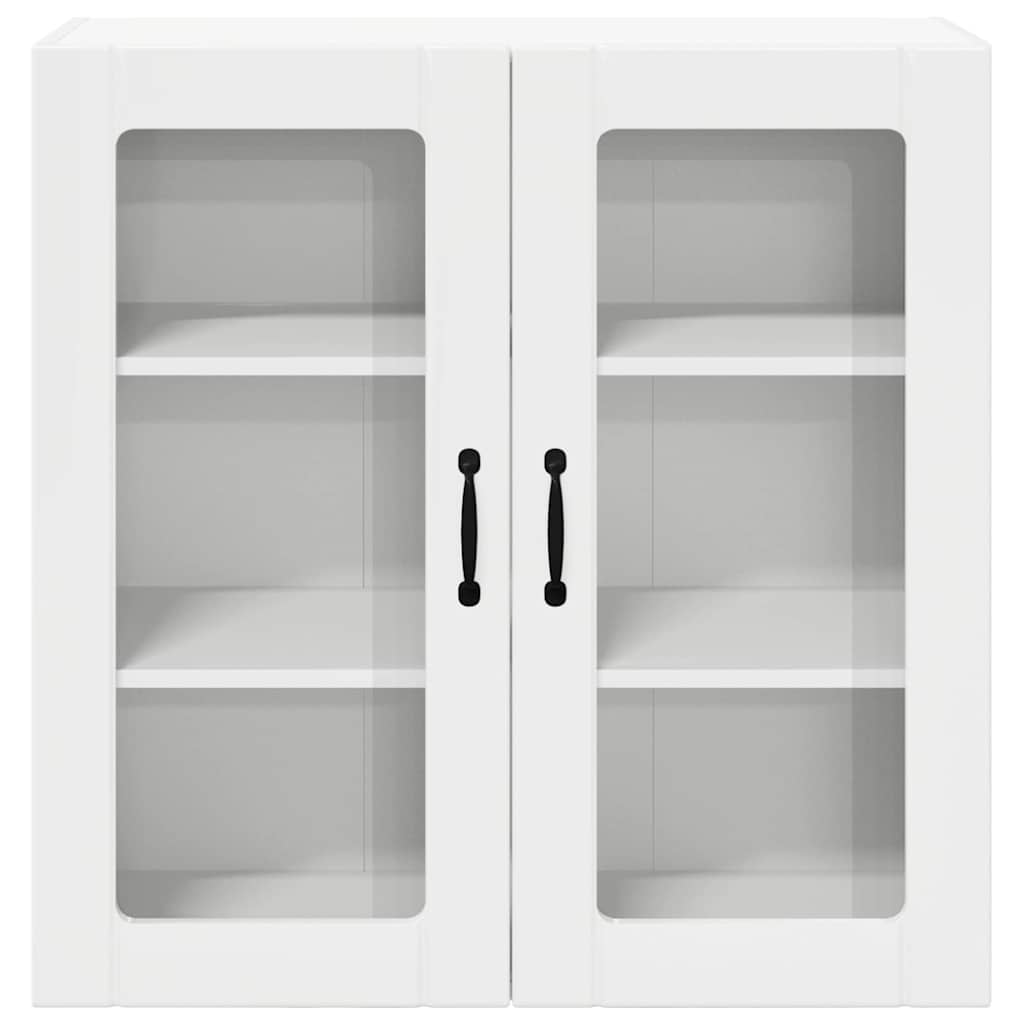 vidaXL Küchenschrank Hochglanz Weiß 80 x 31 x 80 cm Holzwerkstoff - Image 6