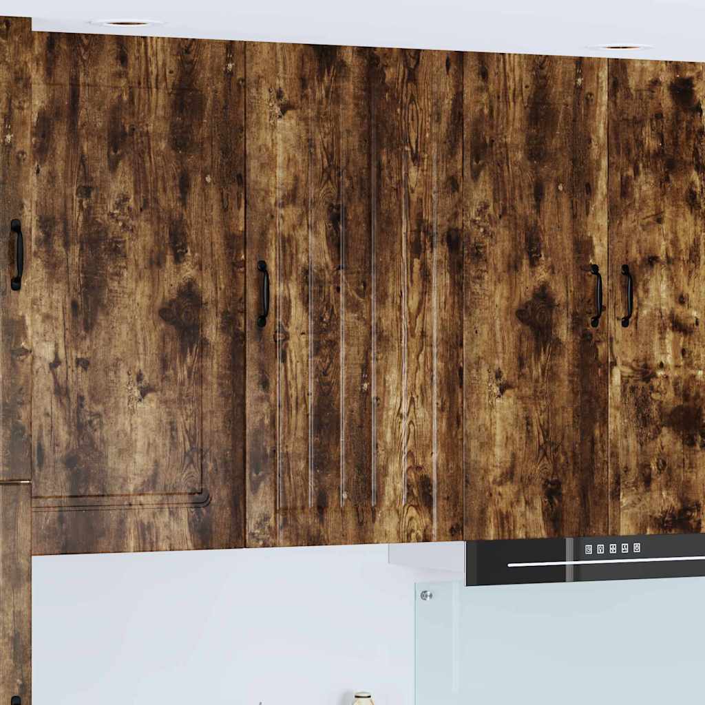 vidaXL Küchenschrank Geräucherte Eiche 50 x 31 x 100 cm Holzwerkstoff