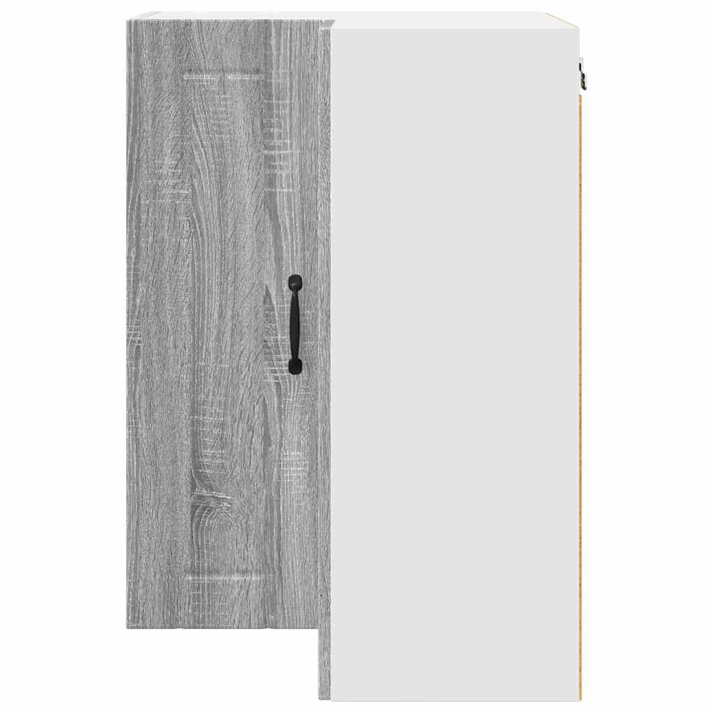 vidaXL Küchenschrank Graues Sonoma 57 x 57 x 80 cm Holzwerkstoff - Image 6