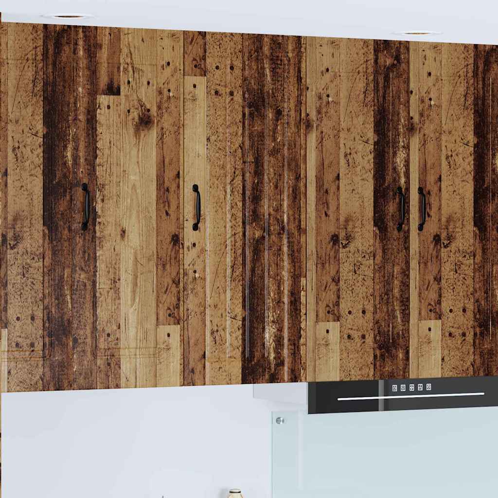 vidaXL Küchenschrank mit Regal Altholz 40 x 31 x 100 cm Holzwerkstoff