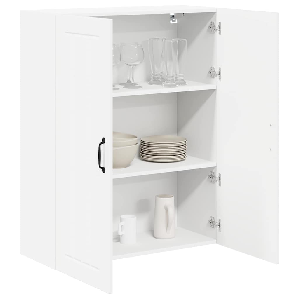 vidaXL Küchenschrank Hochglanz Weiß 80 x 31 x 100 cm Holzwerkstoff - Image 3