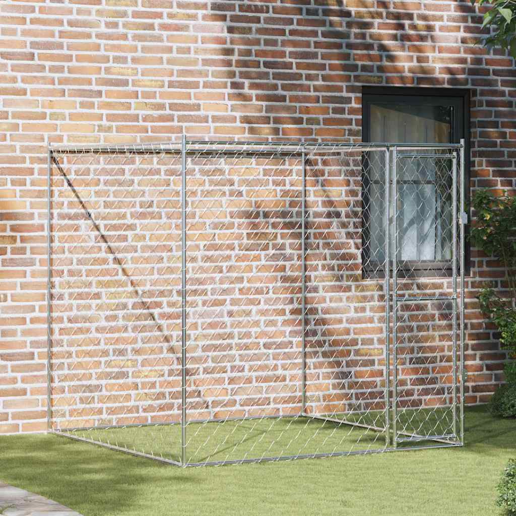vidaXL Hundekäfig 2 x 2 x 2 m Stahl