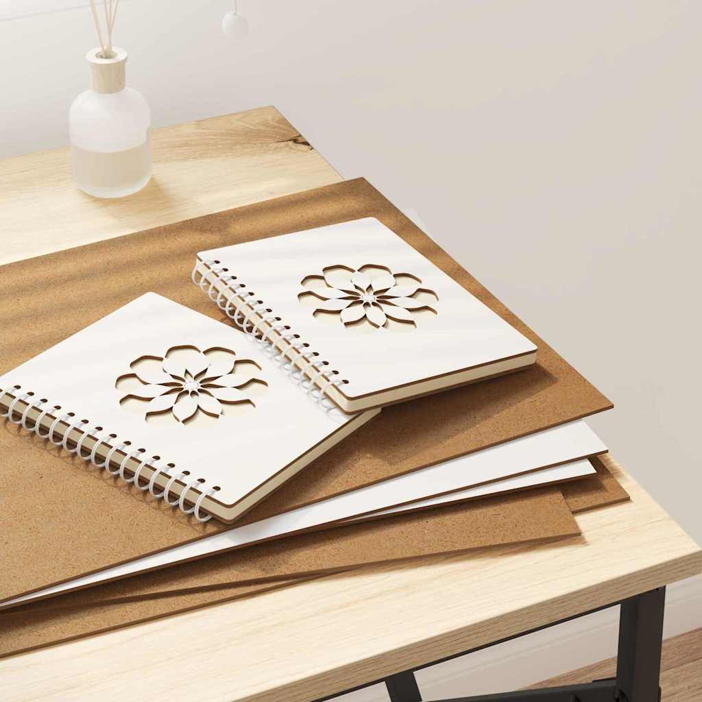 vidaXL Dekoplatten 50 pcs Weiß 30 x 42 x 0.3 cm Holzwerkstoff