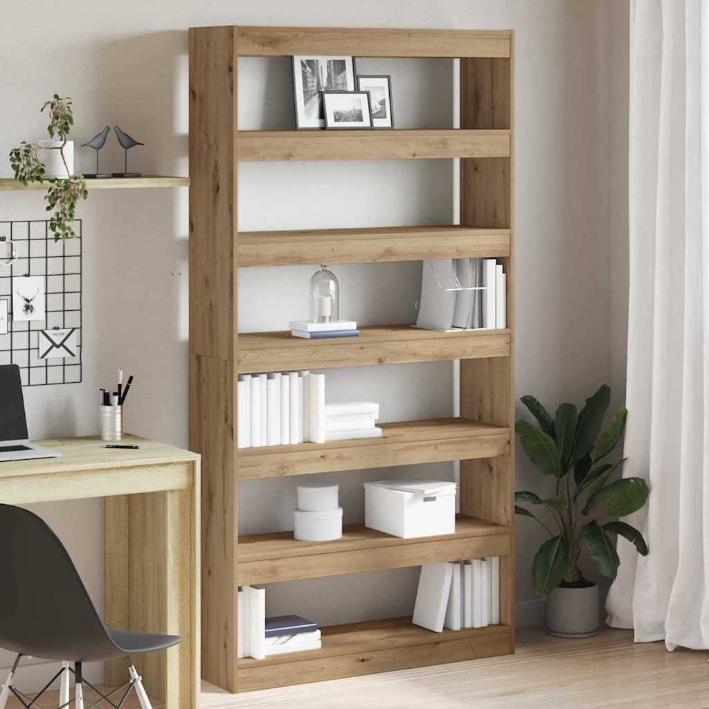 vidaXL Bücherregal Beige Holzwerkstoff