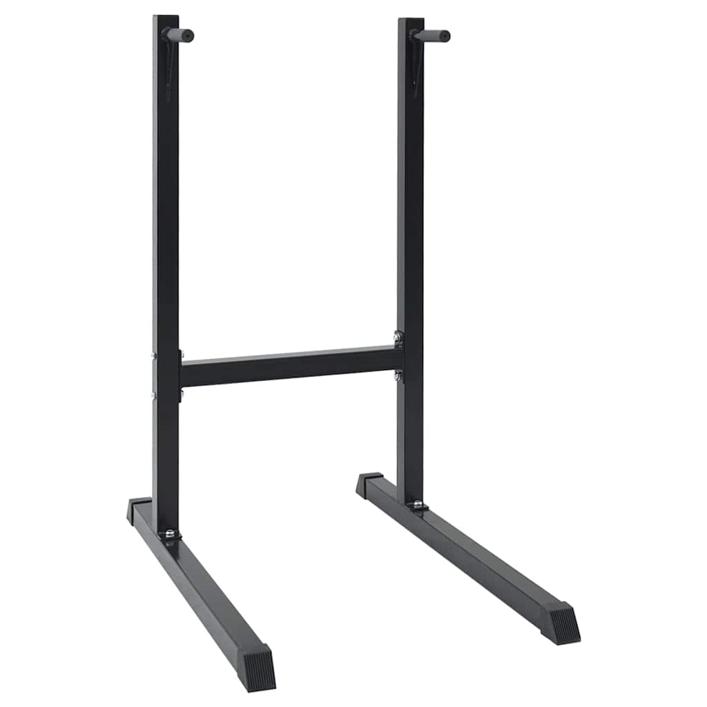 vidaXL Dip Station Schwarz 104 x 66,5 x 122 cm