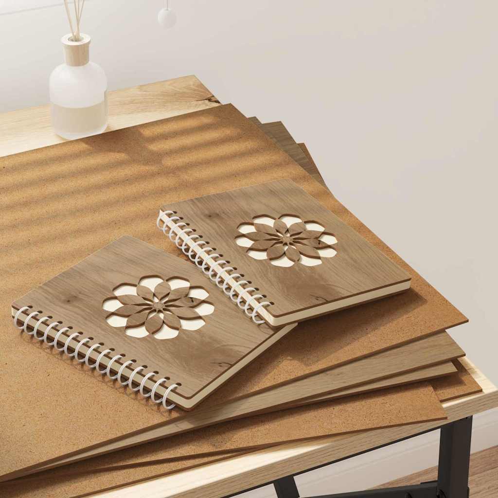 vidaXL Dekoplatten 50 pcs Artisan-Eiche 40 x 60 x 0.3 cm Holzwerkstoff