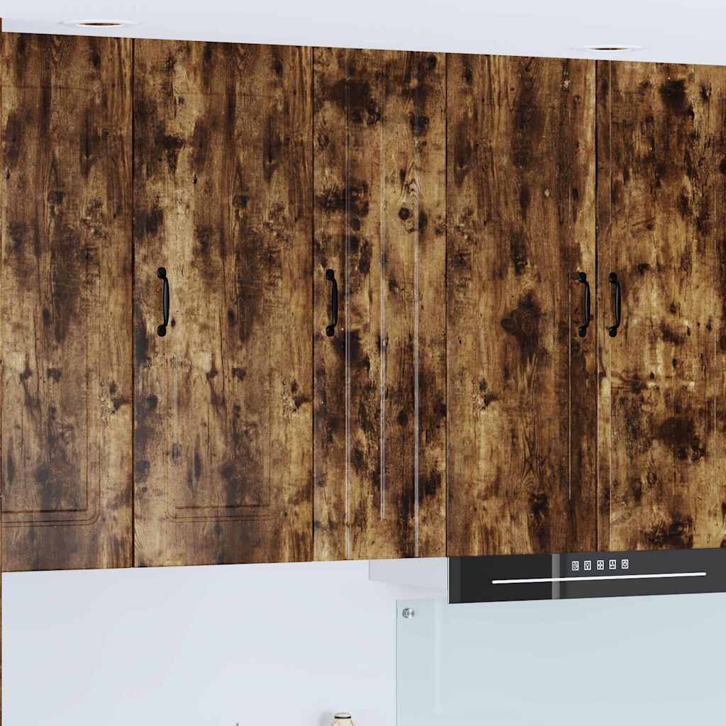 vidaXL Küchenschrank Geräucherte Eiche 30 x 31 x 100 cm Holzwerkstoff