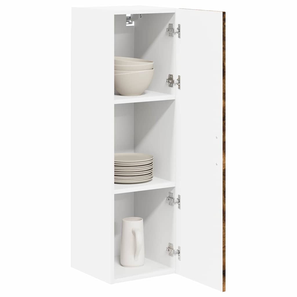vidaXL Küchenschrank Geräucherte Eiche 30 x 31 x 100 cm Holzwerkstoff - Image 3