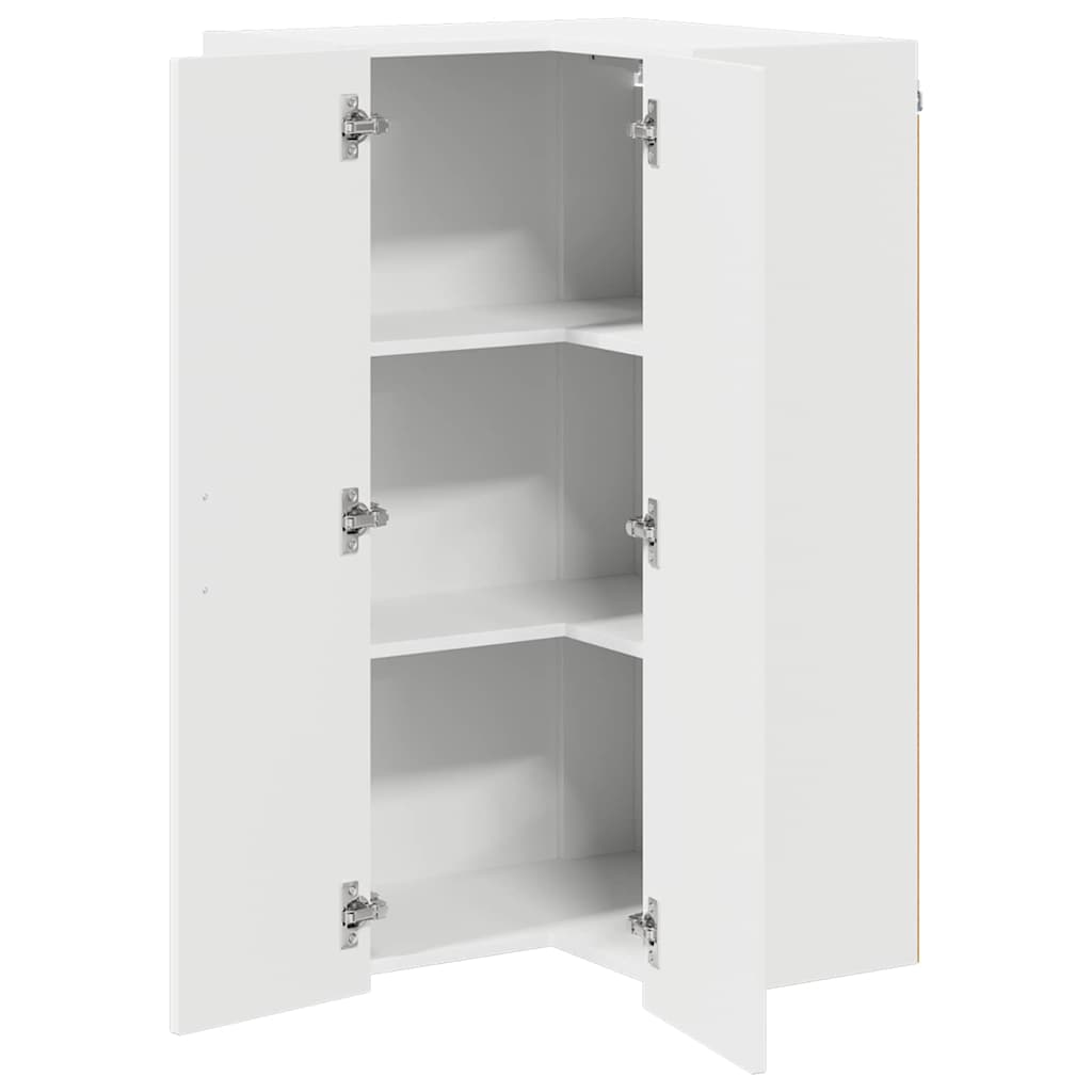 vidaXL Küchenschrank mit Regal Weiß 57 x 57 x 100 cm Holzwerkstoff - Image 5