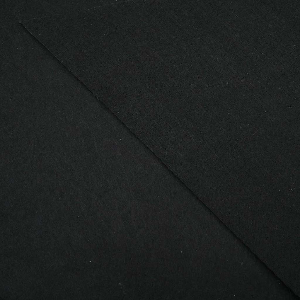 vidaXL Bodenfolie für Pools Schwarz Ø 366 cm Polyester-Geotextil - Image 5