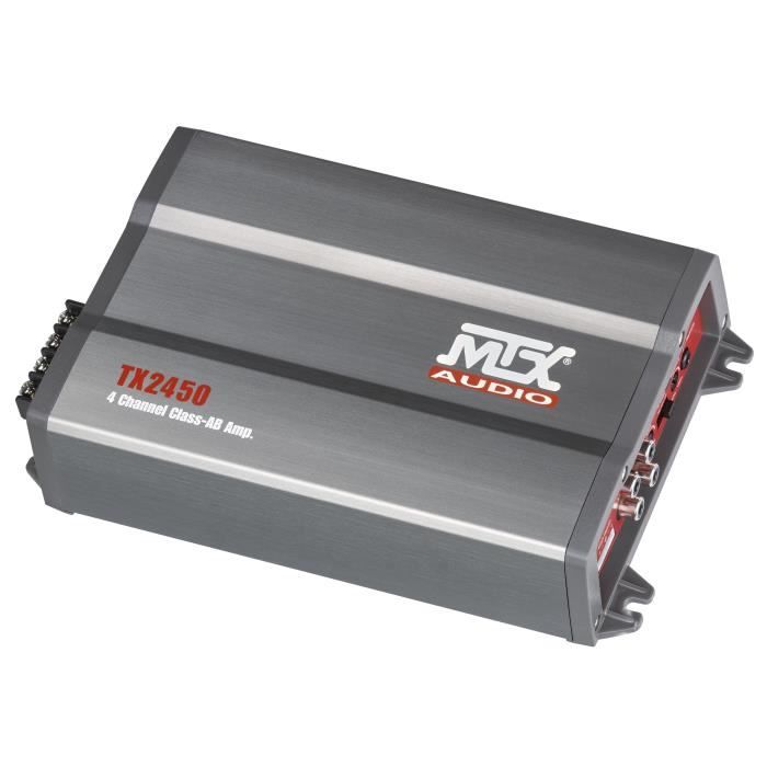 Amplificatore - Mtx Audio - Classe Ab A 4 Canali 4x50wrms - 40 O 4x75wrms - 20 Con Filtro Attivo Variabile