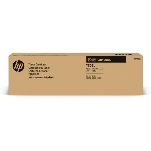 Samsung Cartuccia Toner Giallo A Resa Elevata ClT-Y505l (samsung ClT-Y505l High Yield OriginaL-)
