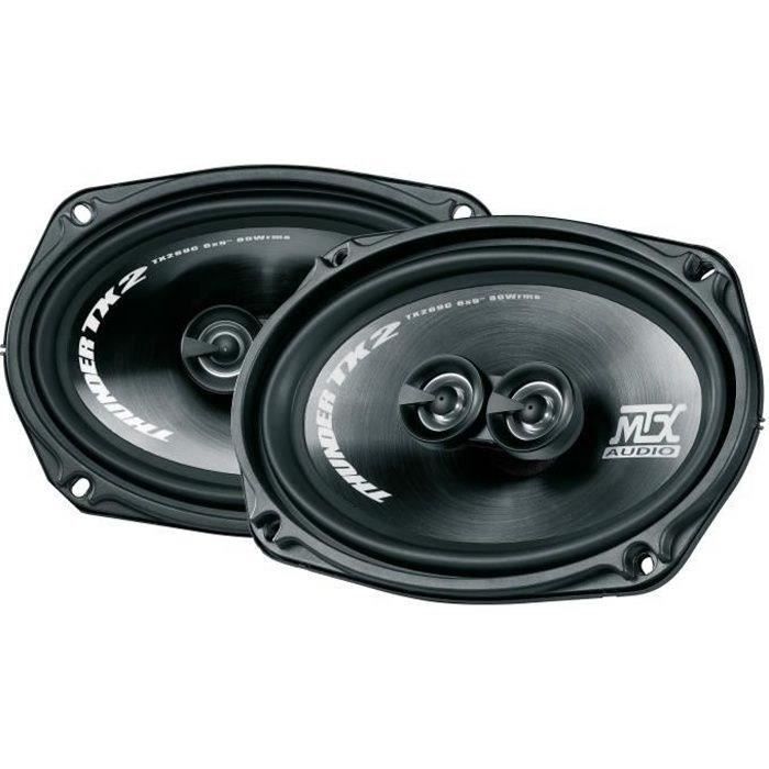 Altoparlante Coassiale Mtx A 3 Vie Tx269c 6 X 9 '80w Rms 320w Peak 4o