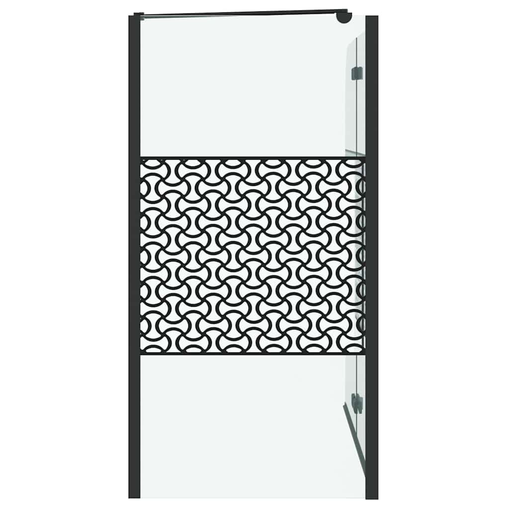 Chiusura Per Bagno Geometrico Nero 120 X 67 X 129 cm - Image 6
