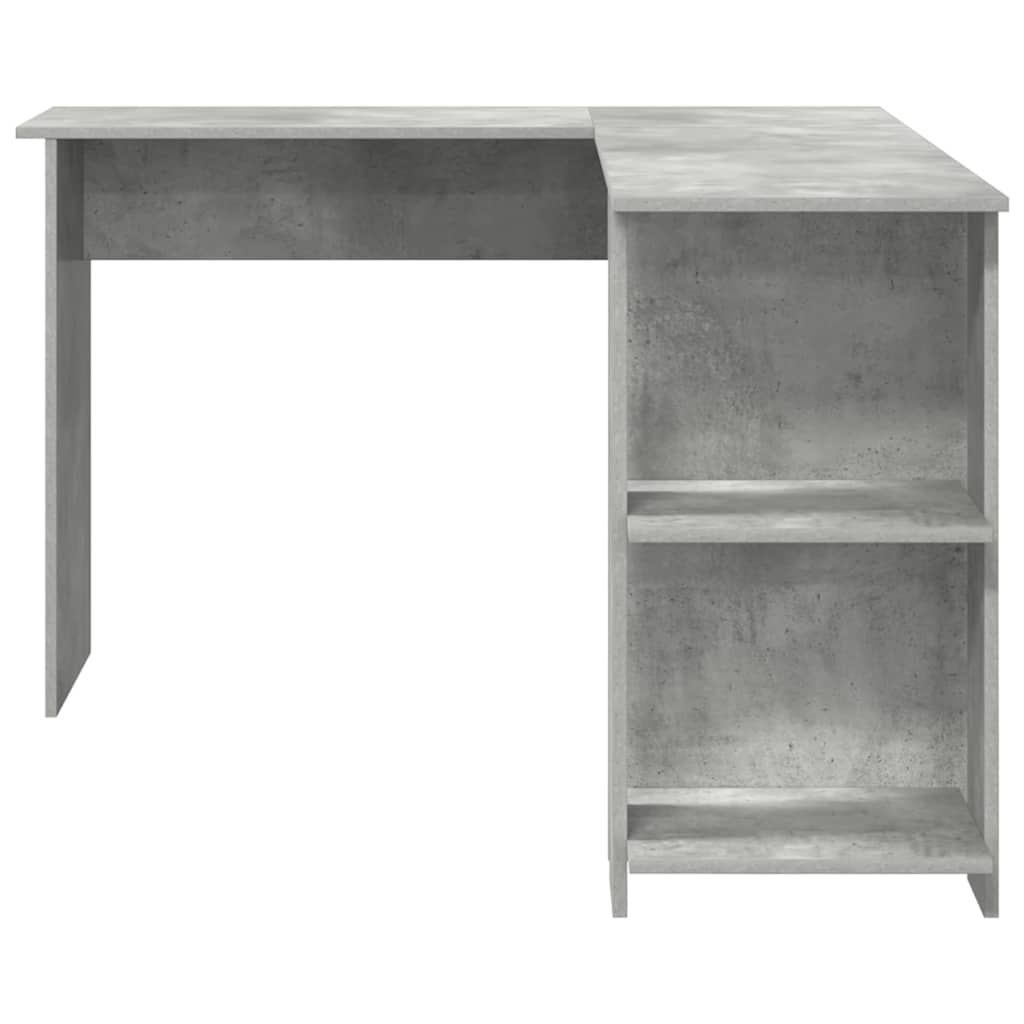 Scrivania Ad Angolo Grigio Cemento 140 X 113,5 X 75 cm - Image 5