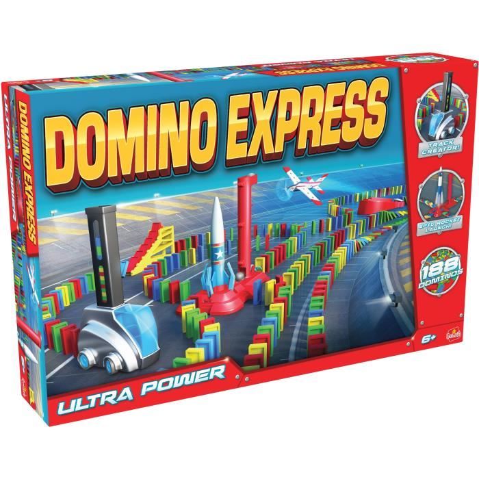 Domino - Goliath - Domino Express Ultra Power - Super Rivenditore Per Circuiti Impressionanti! Dai 6 Anni