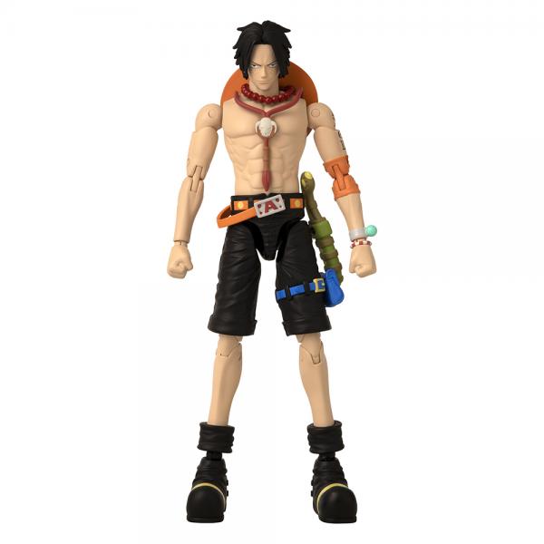 Bandai - Anime Heroes - One Piece - Portgas D. Ace Figura 17 Cm - 36934