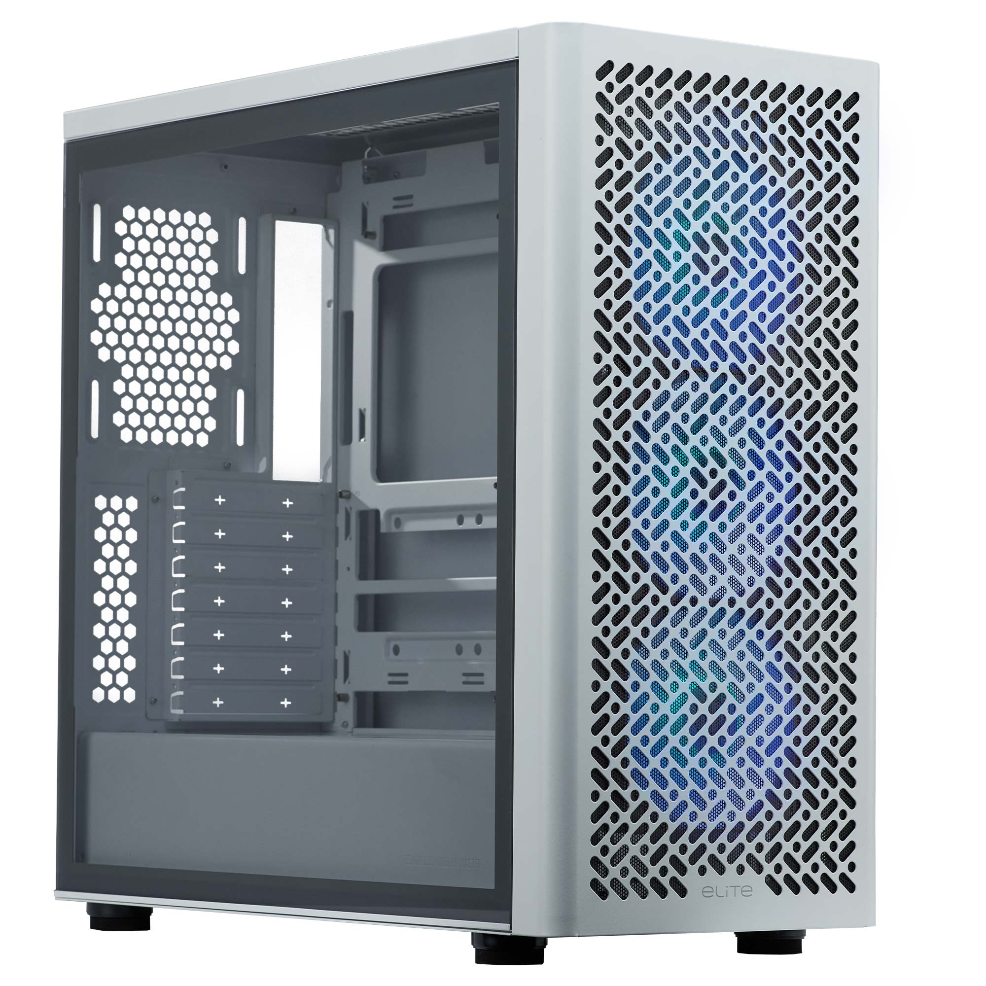 Cooler Master Case Mb Atx/micro Atx/mini Itx, 3 Ventoleargb, Supporto Rad 360mm, Btf Ready, UsB-c,