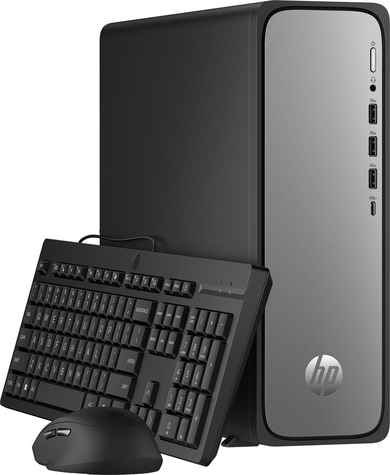 Hp Omnidesk S03-0053ng - Slim Desktop - Core I5 I5-14400 / 2.5 Ghz - Ram 16 Gb - Ssd 512 Gb - Nvme - Uhd Graphics 730 - WI-Fi 6, Bluetooth, 1gbe - wl