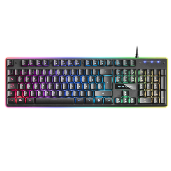 Tastiera per Giochi Mars Gaming MK320ES RGB USB - Image 3