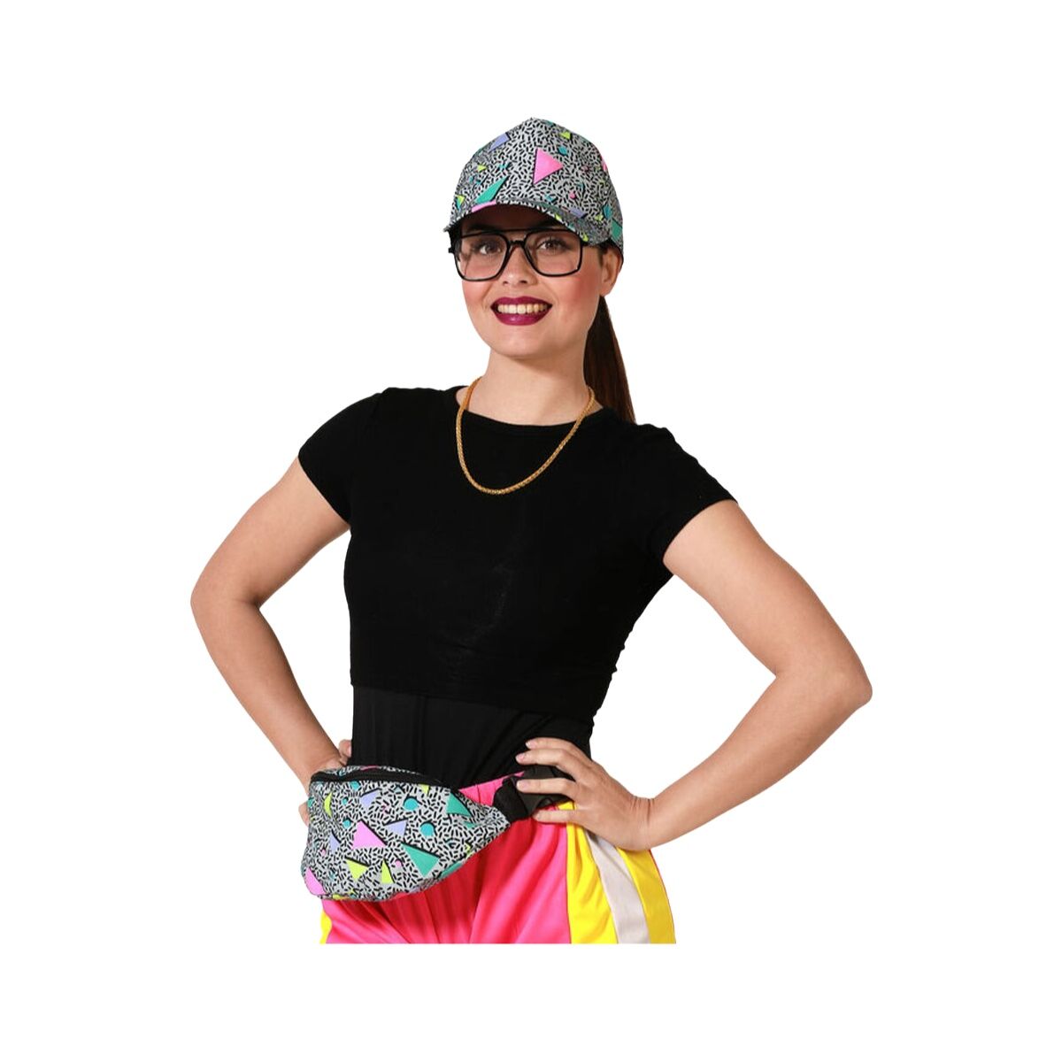 Costume per Adulti Anni 80 (4 Unità)