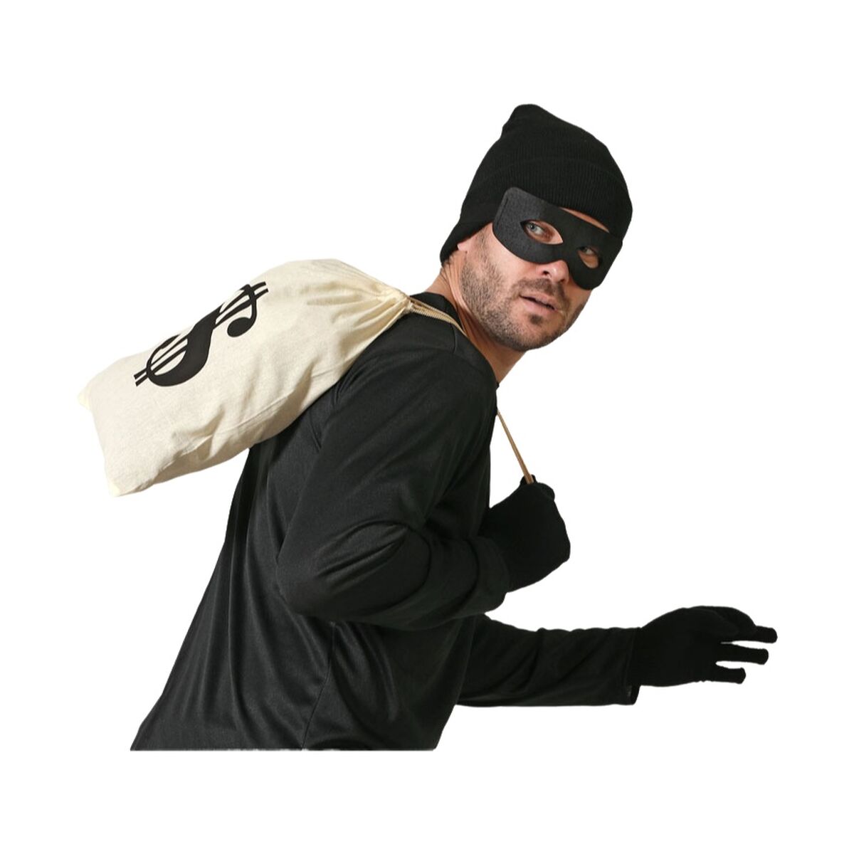 Costume per Adulti Ladro LadyBug (4 Unità)