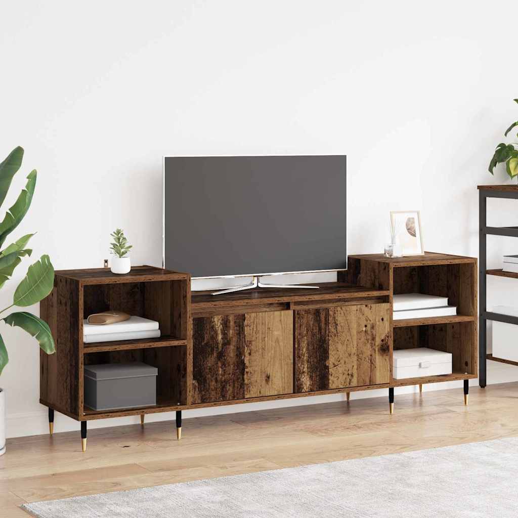 vidaXL Gabinete de TV Madera Vieja 160 x 35 x 55 cm